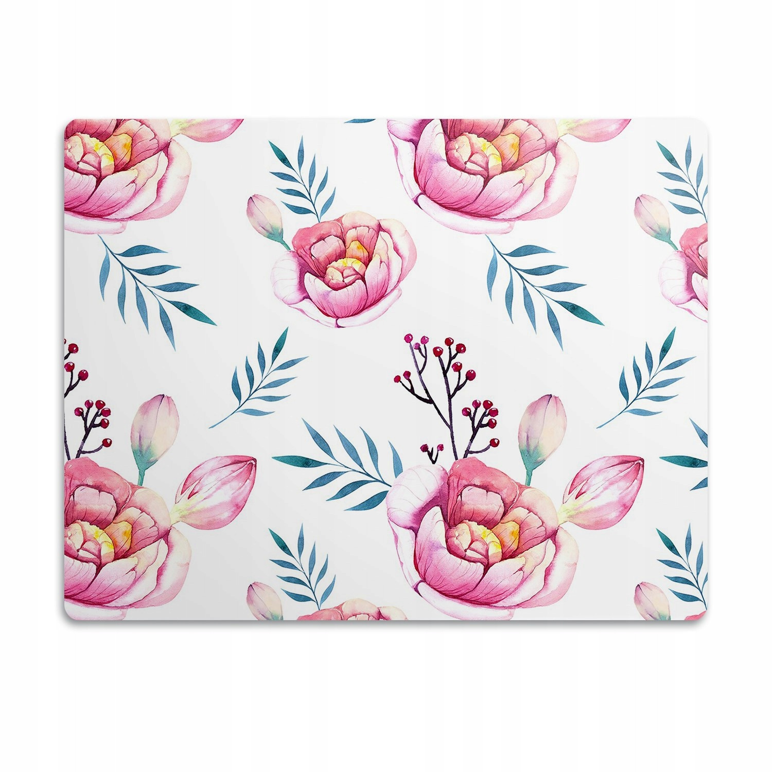 Voděodolná podložka pro kočky psa Květiny 60x40cm