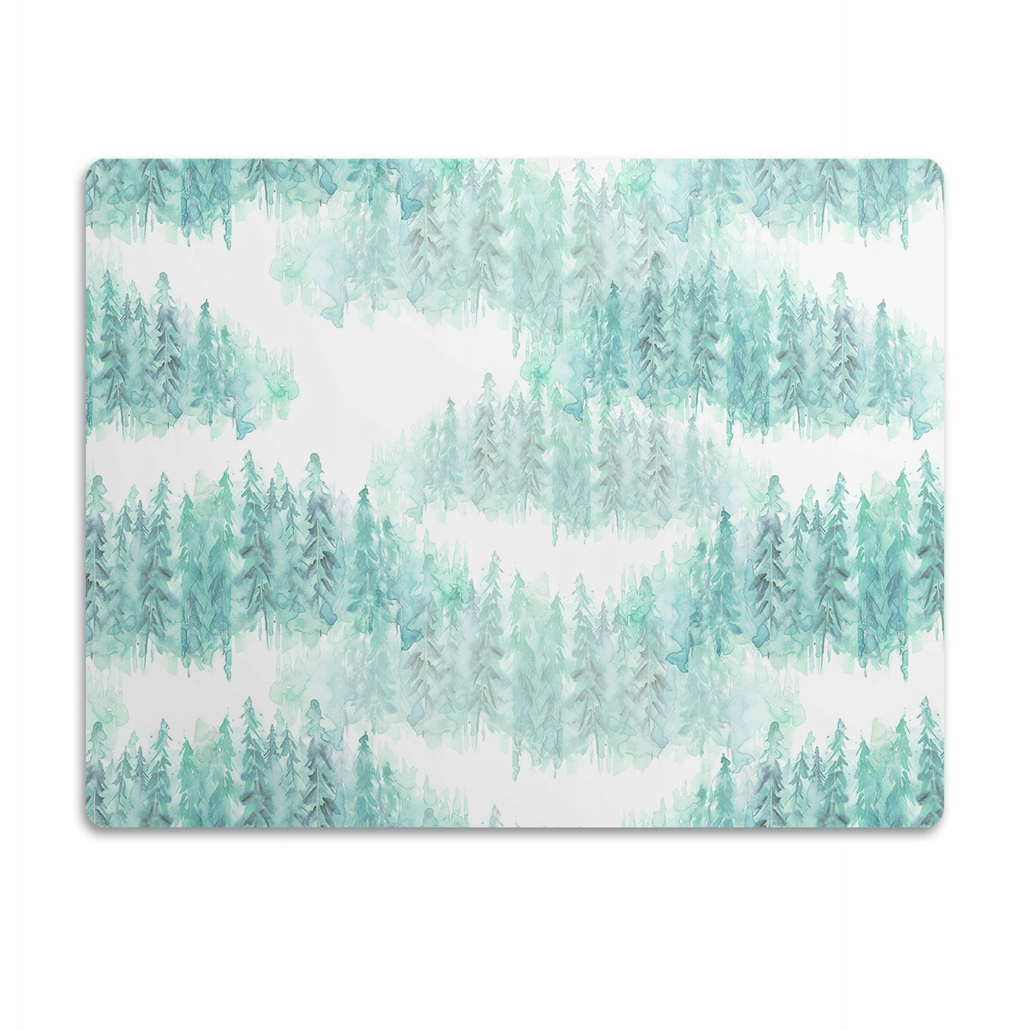 Voděodolná podložka pod misku Malovaný les 60x40 cm