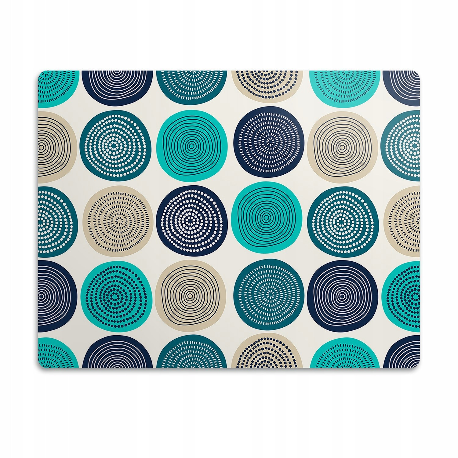 Pro kočky podložka pod záchod Abstraktní kola 60x40cm