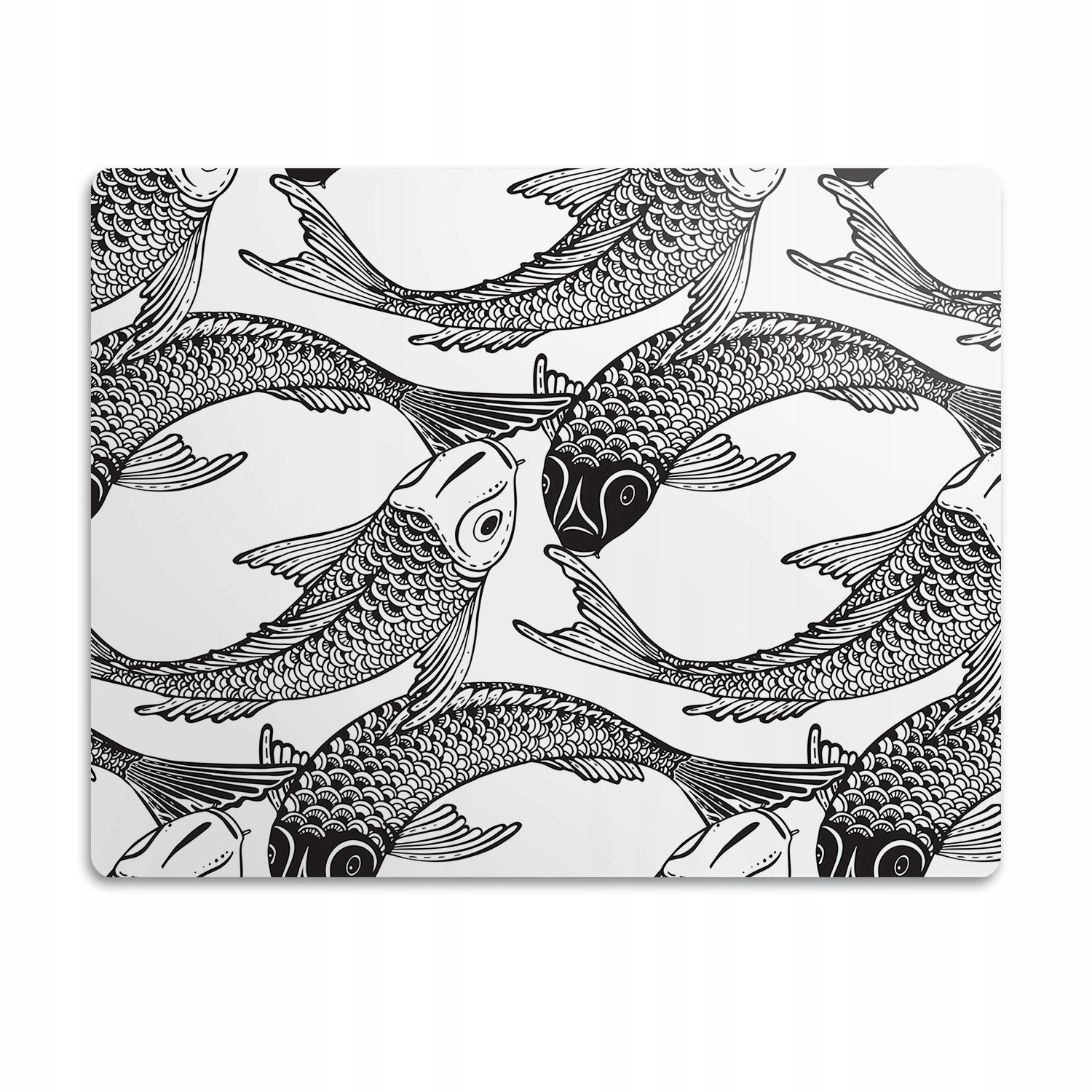 Voděodolná podložka pro kočky a psa Ryby 60x40cm