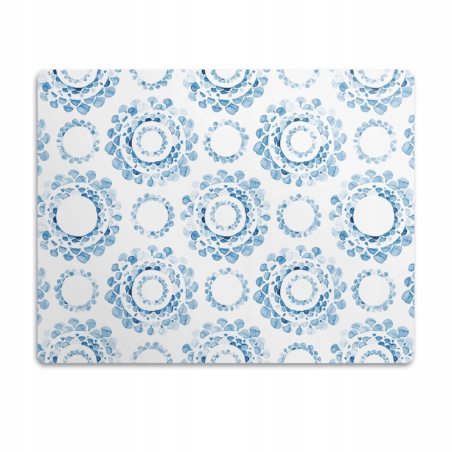 Ochranná podložka pod misky Modrá kola 60x40 cm