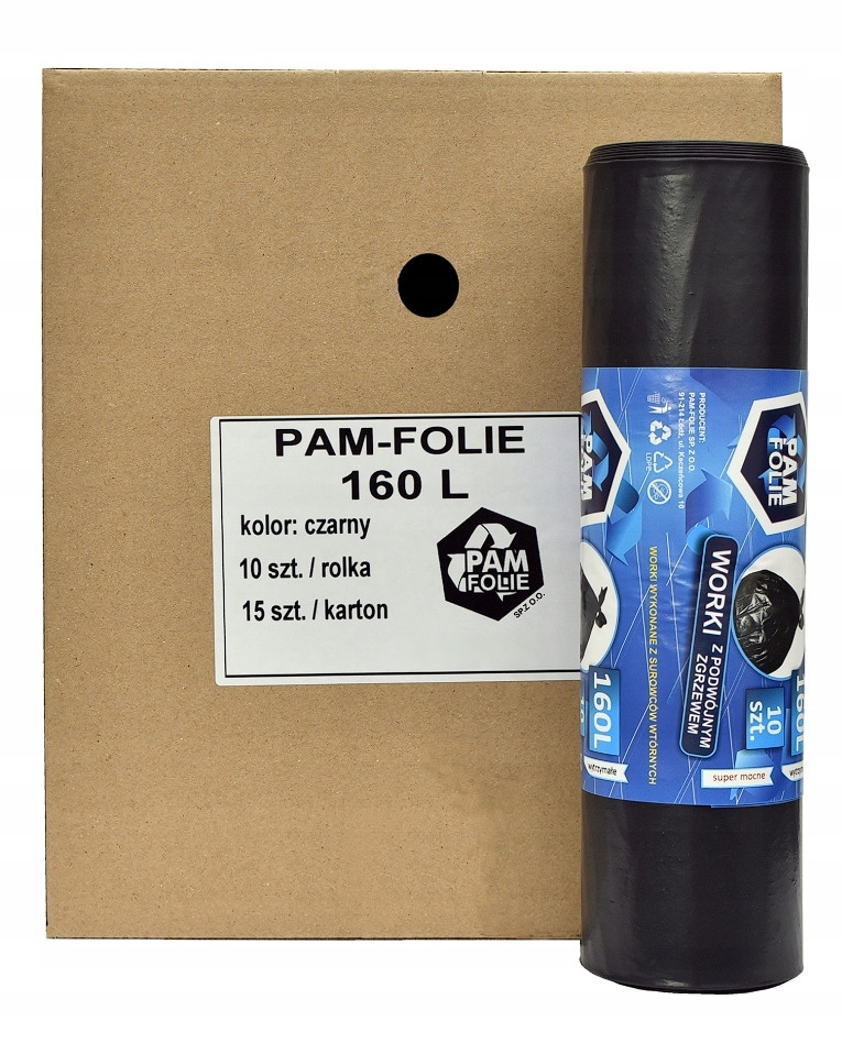 Pytle na stavební odpad 160L 150 ks velké silné