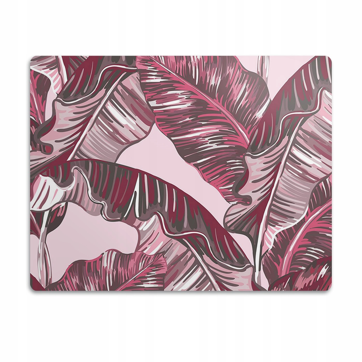 Voděodolná podložka pod misku Růžová palma 60x40 cm