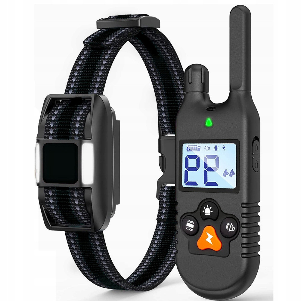 Elektrický Výcvikový Obojek Pro Psa S Dálkovým Ovládáním S Otřesy Vibrací Beep