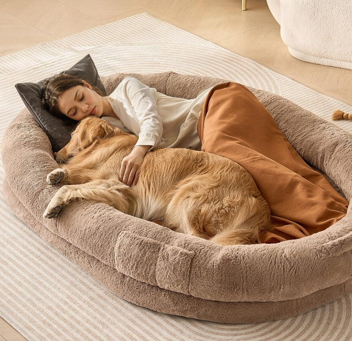 pelíšek Pro Lidského Psa 183 x 122 x 25