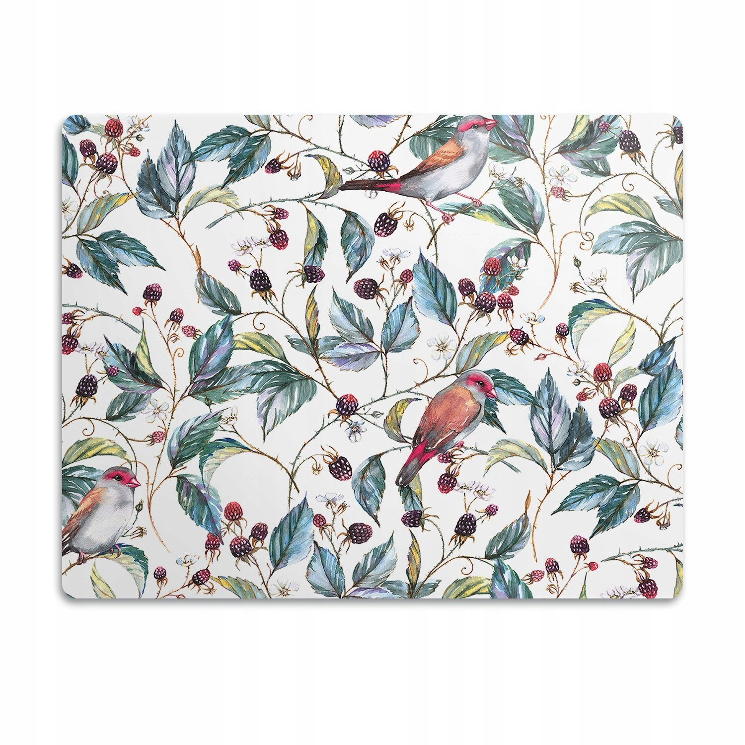 Pro psa kočku podložka pod misky Ptáci v malinách 60x40