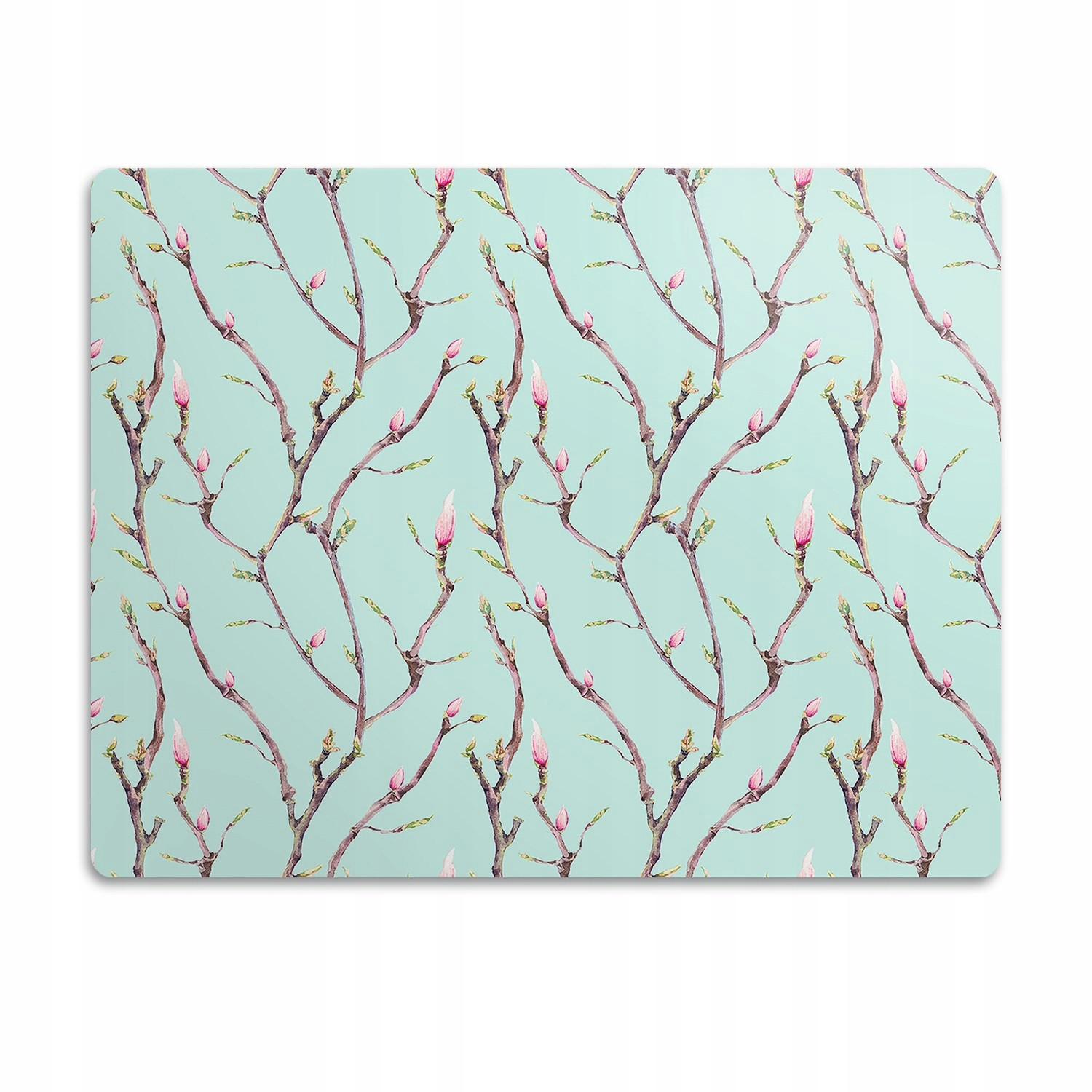 Podložka pod misku pro kočky psa Větve s pupeny 60x40