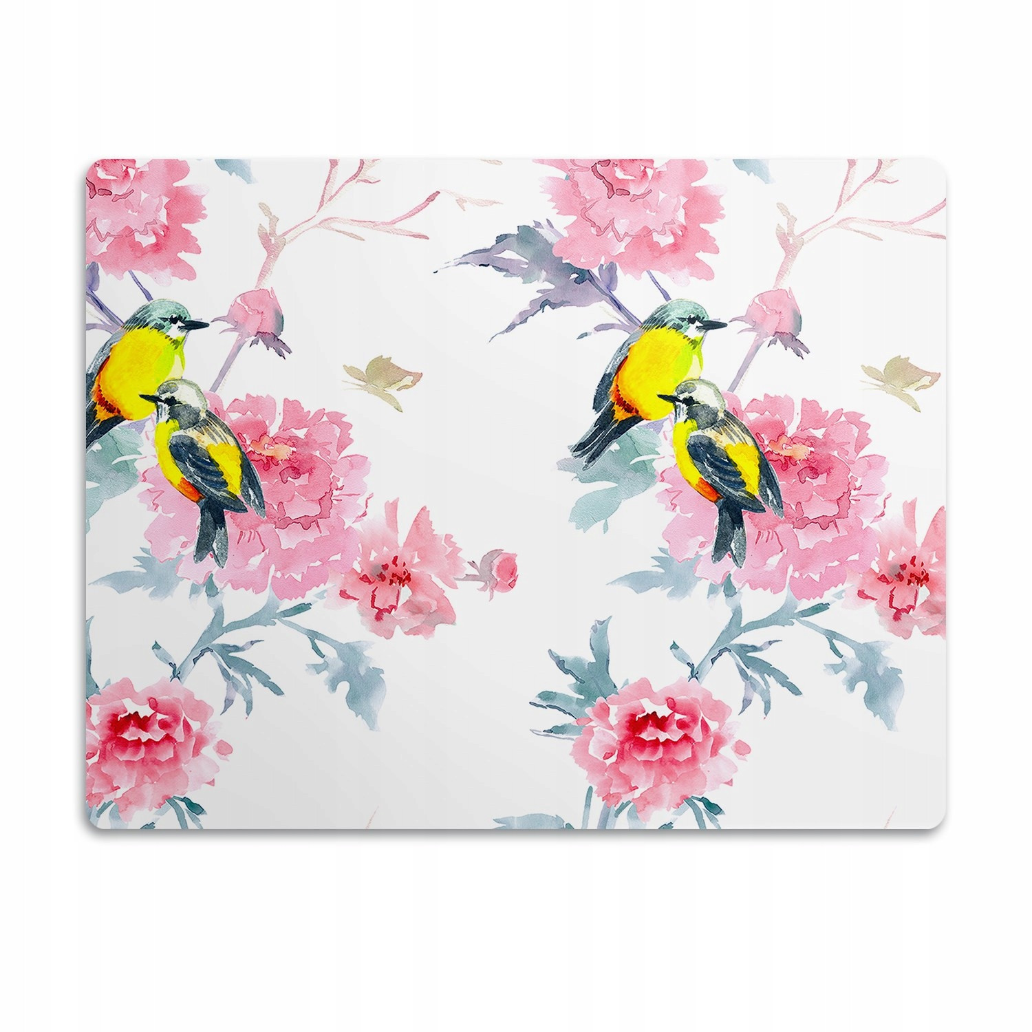 Pro kočky podložka pod záchod Ptáci a květiny 60x40 cm