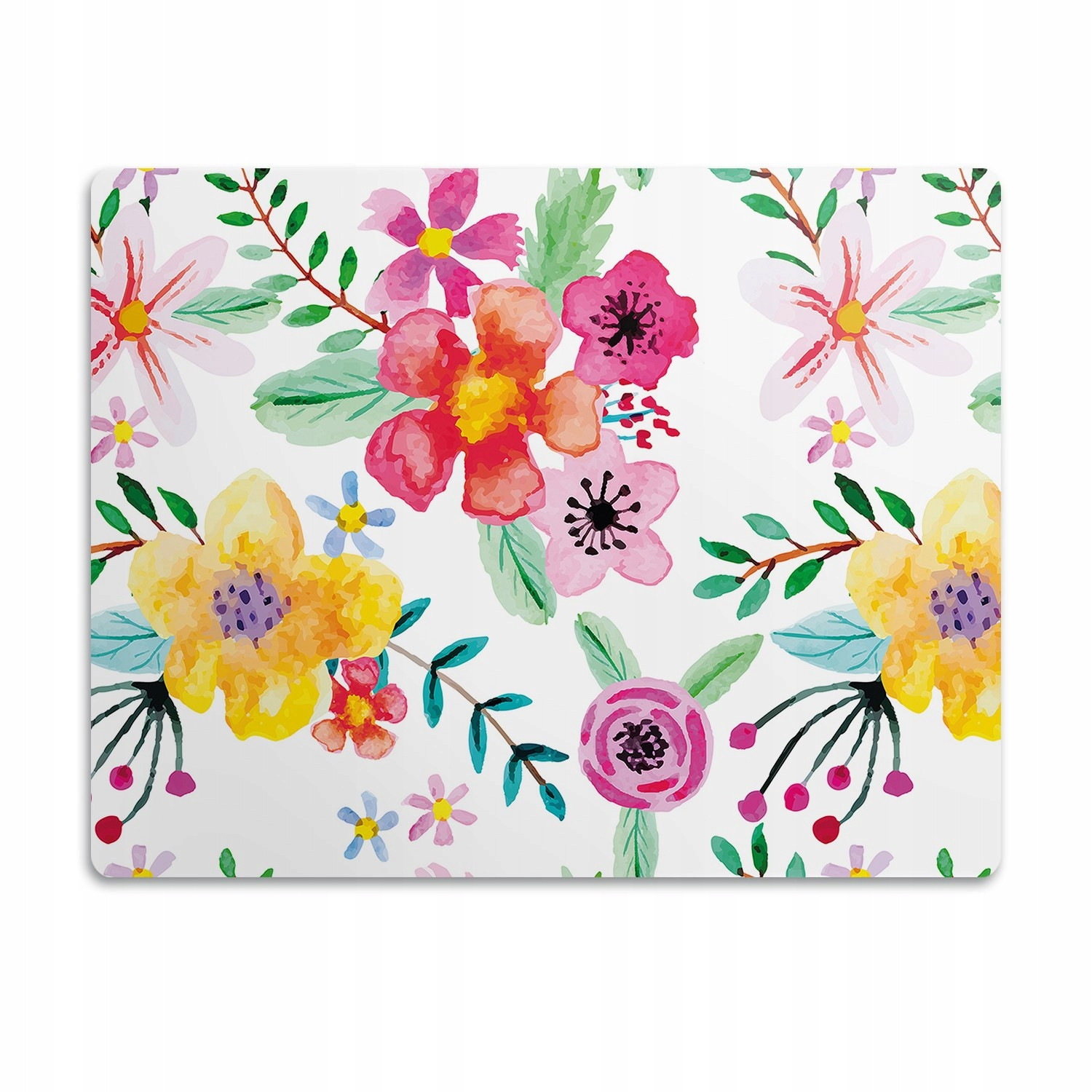 Ochranná podložka pod misky pro psa Květiny zahrada 60x40