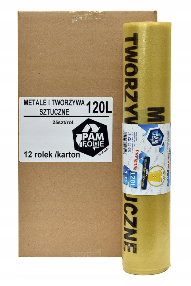 300 ks pytle na odpadky pro Plast 120L Výrobce