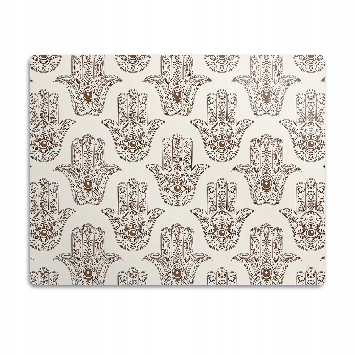 Podložka pro psa pod misku Hnědý symbol 60x40cm