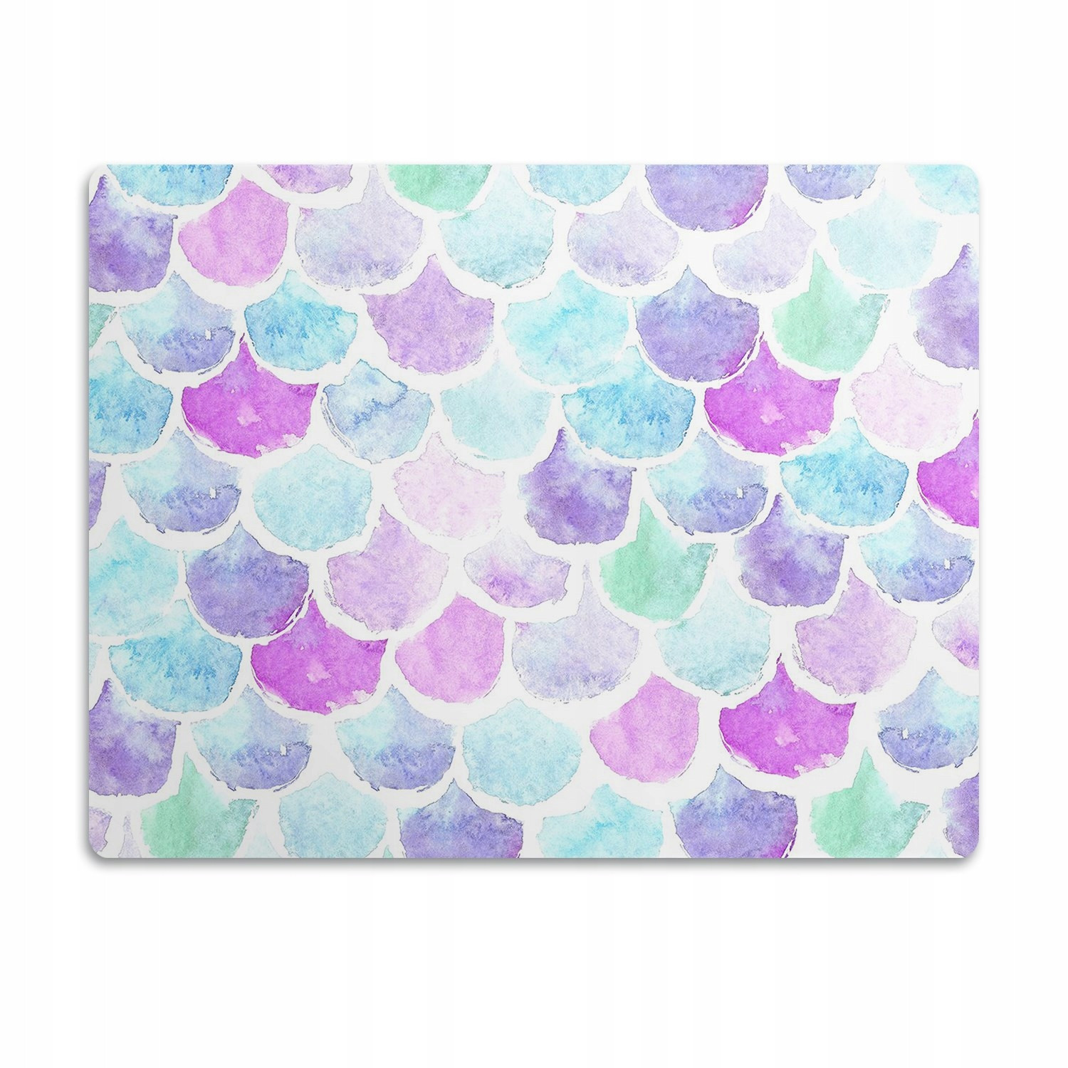 Podložka pod misky pro psa a kočku Barevné šupiny 60x40