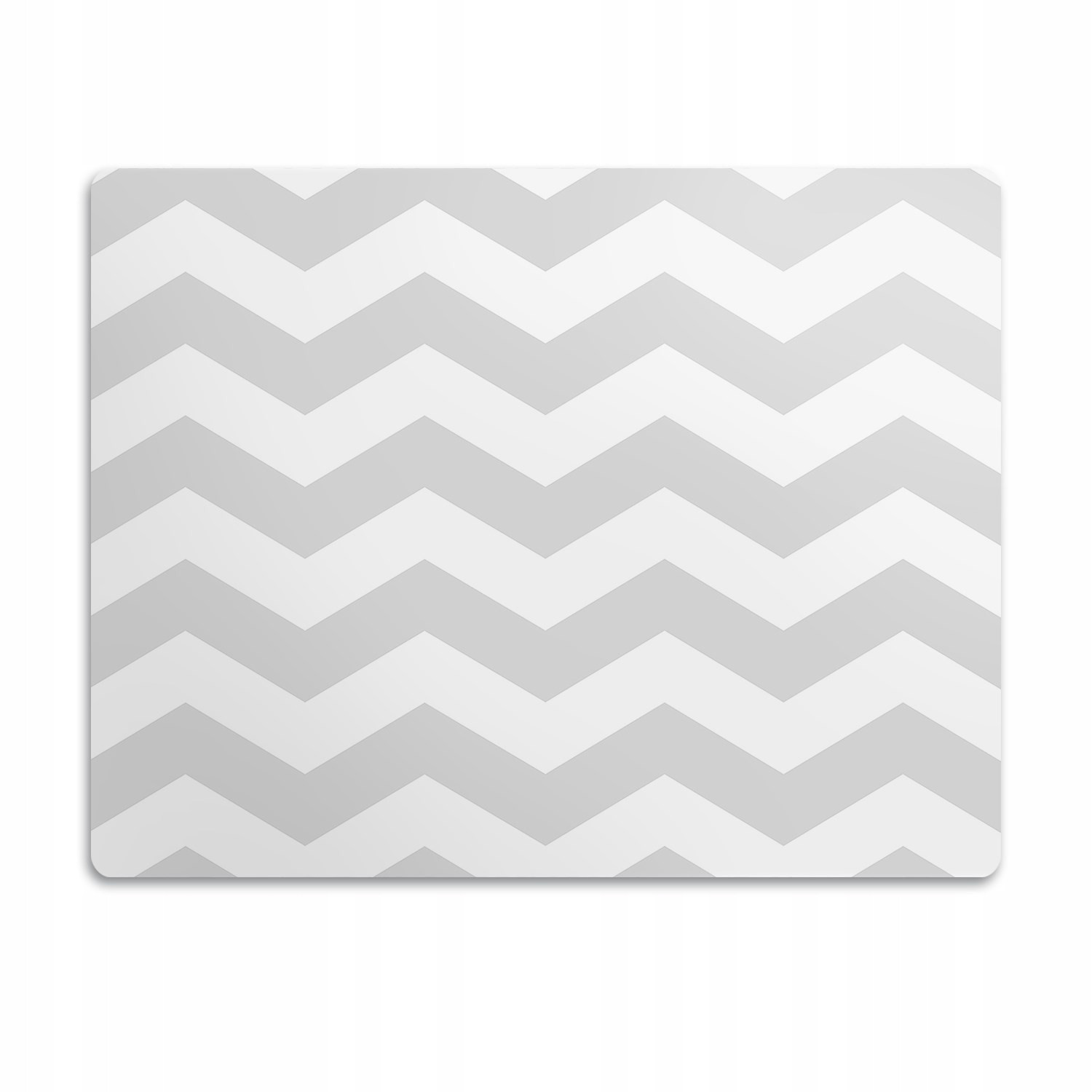 Voděodolná podložka pod misku Šedý cikcak 60x40 cm