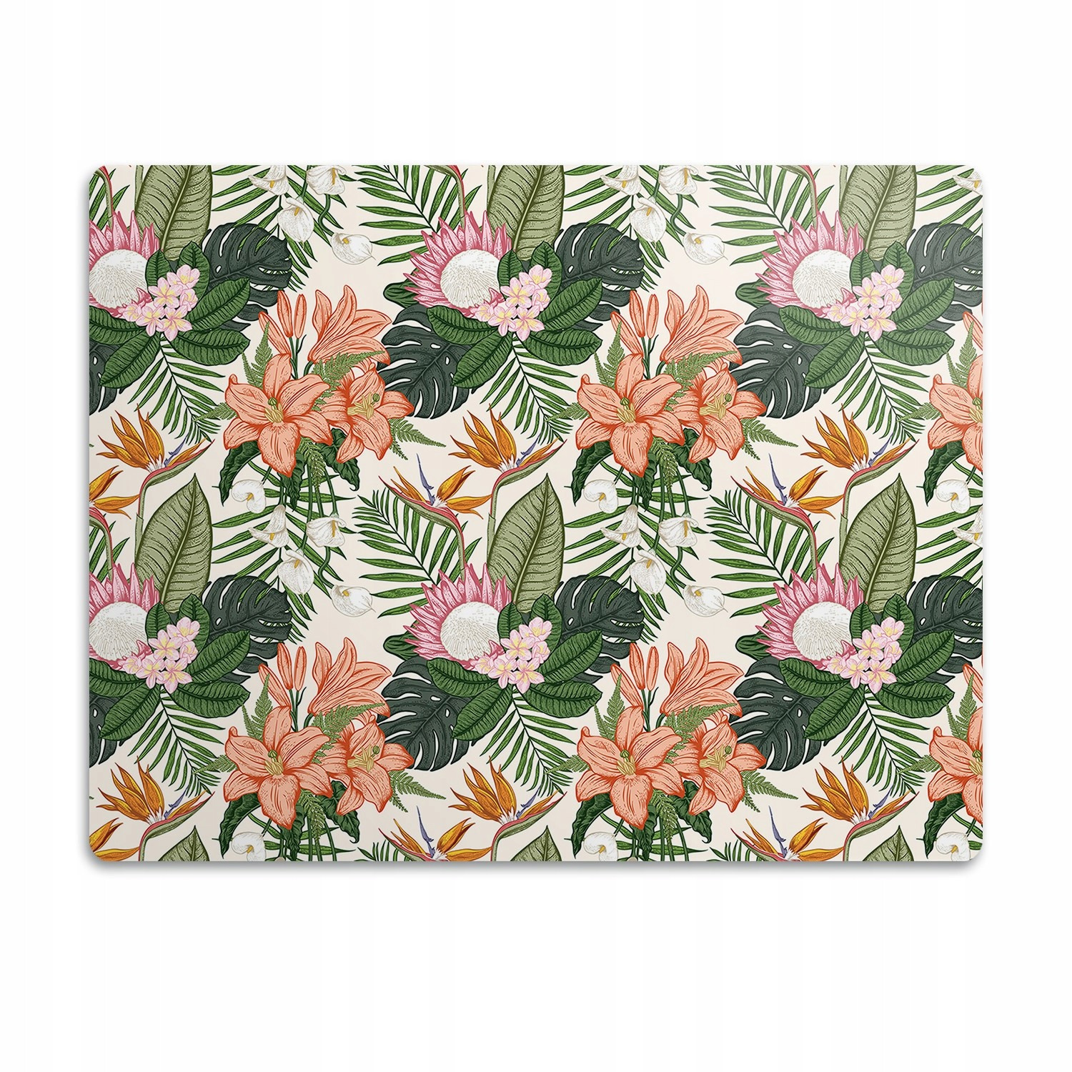 Voděodolná podložka pod misku Květinová zeď 60x40 cm