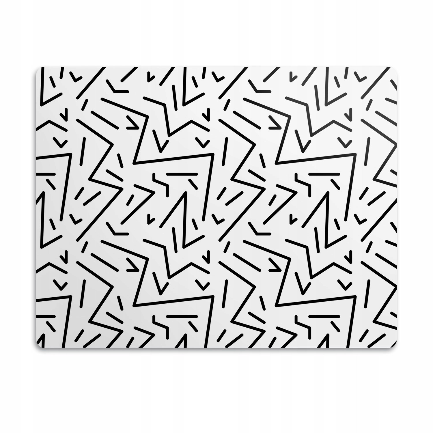 Podložka pro kočky a psa pod misky Styl Memphis 60x40cm