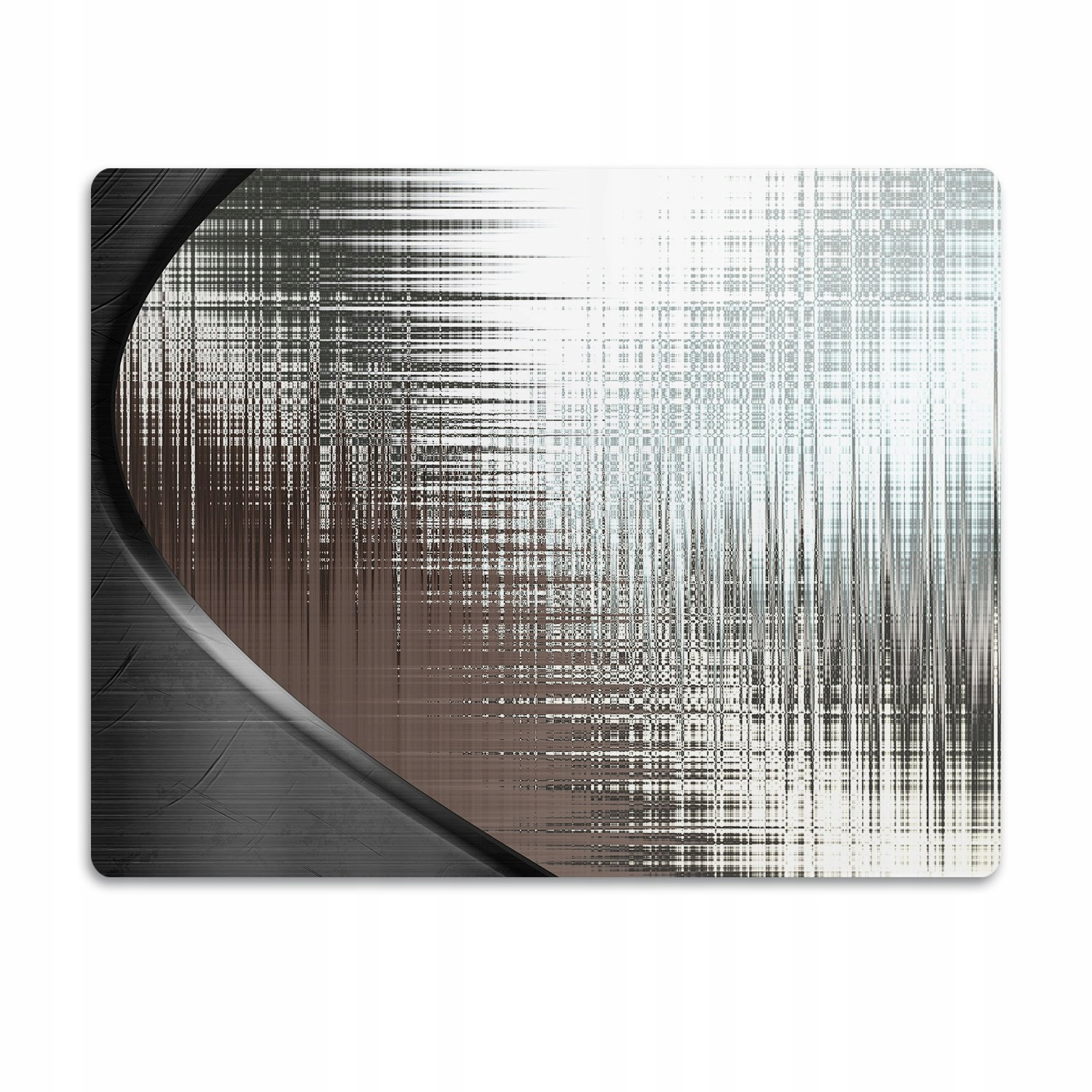 Podložka pro psa pod misku Abstrakce stříbra 60x40 cm