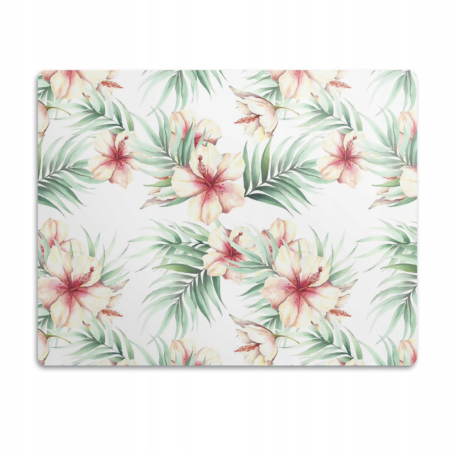 Podložka pod misku pro kočky psa Havajské květiny 60x40