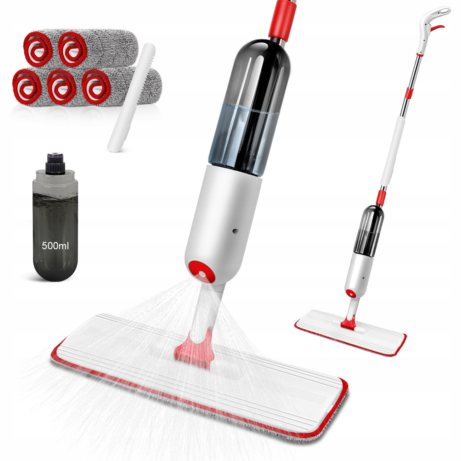 Masthome Mop s funkcí stříkání, s nádržkou na vodu