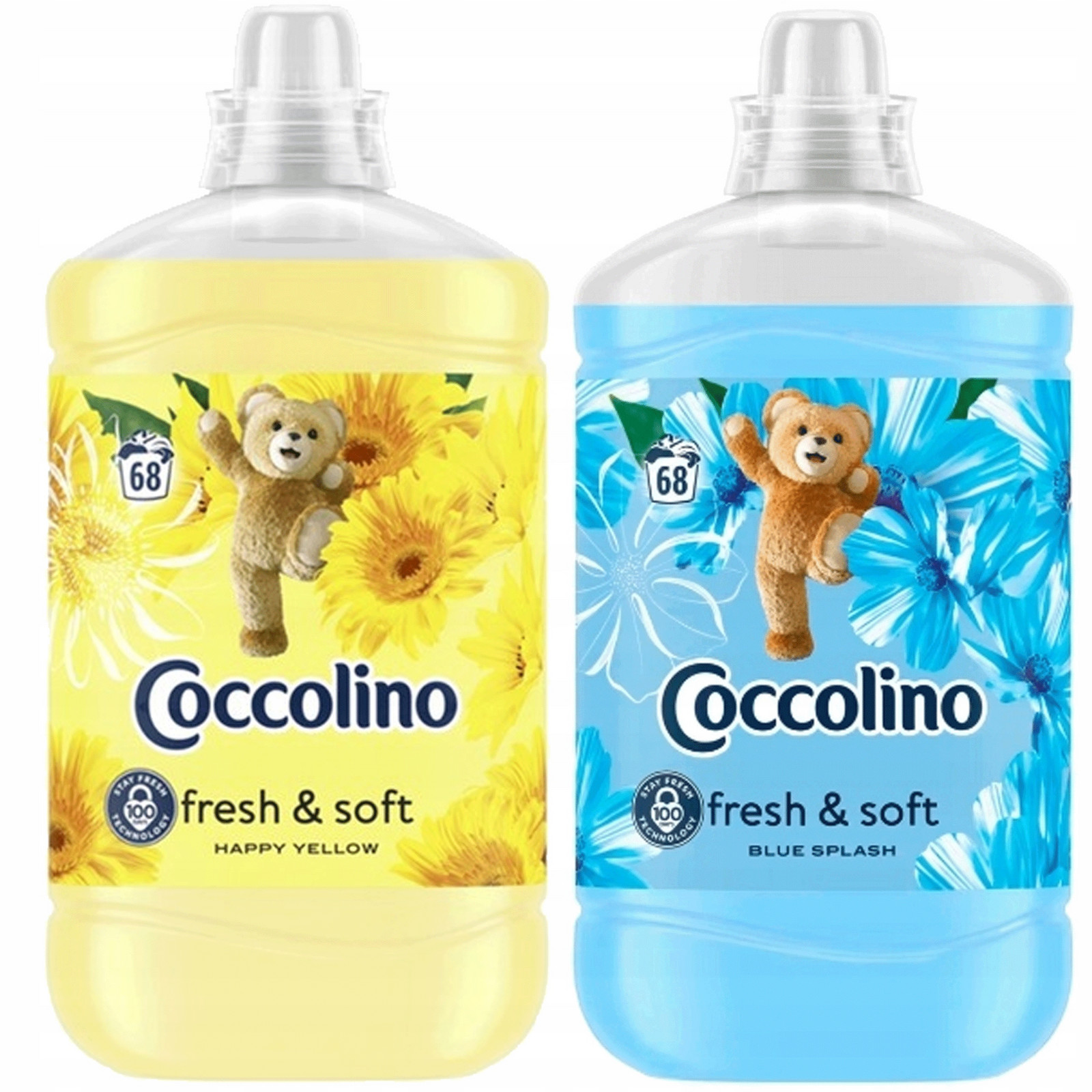 Coccolino Creations Happy Yellow & Blue Splash set 1,7l x2 MIX 3,4l