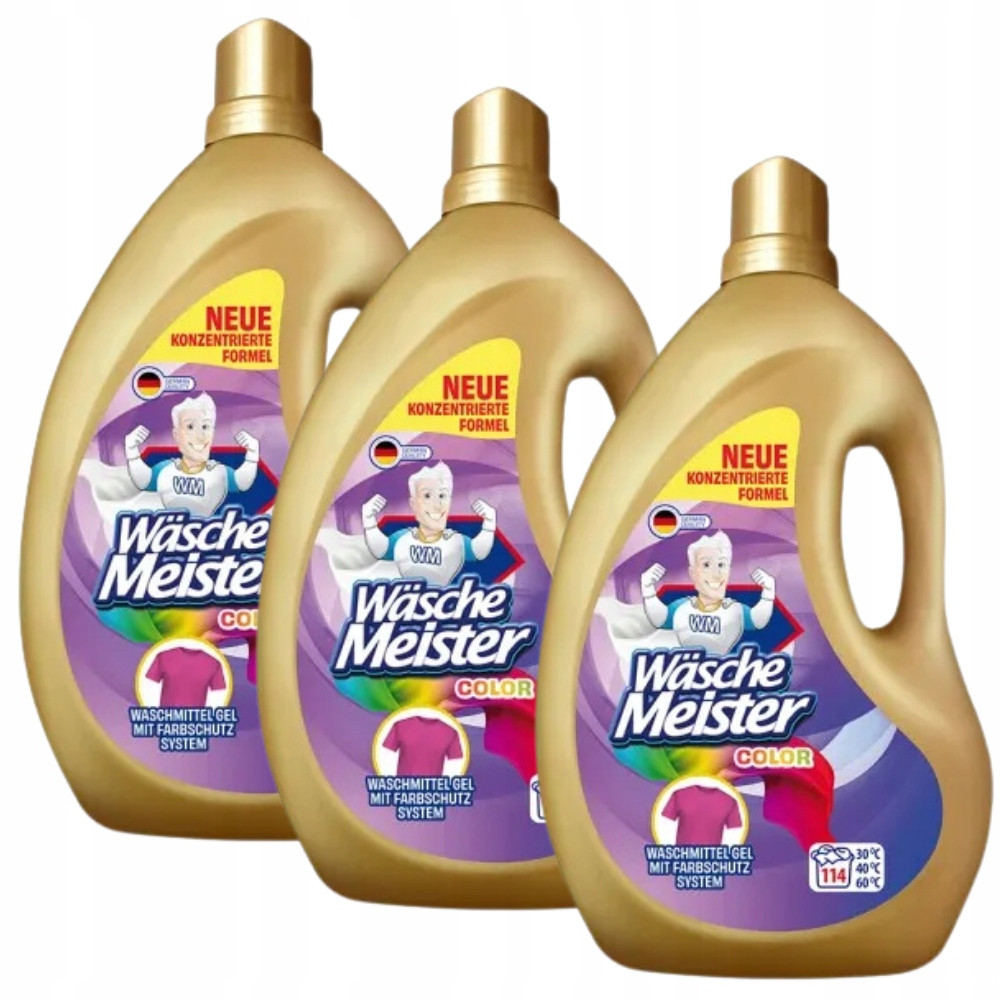 WäscheMeister Color Gel na praní 3x4 l