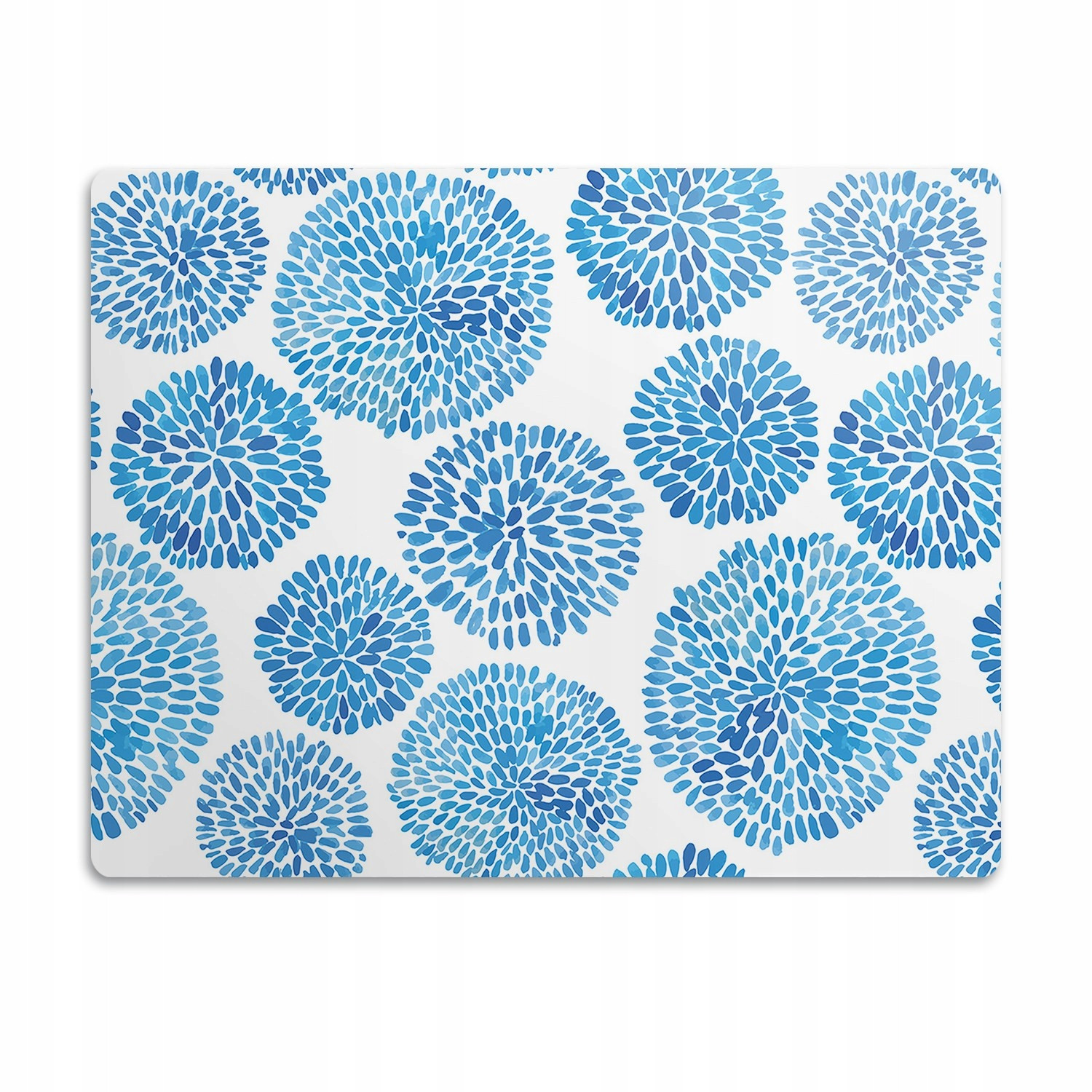 Podložka pod misku pro kočky psa Modrý motiv 60x40