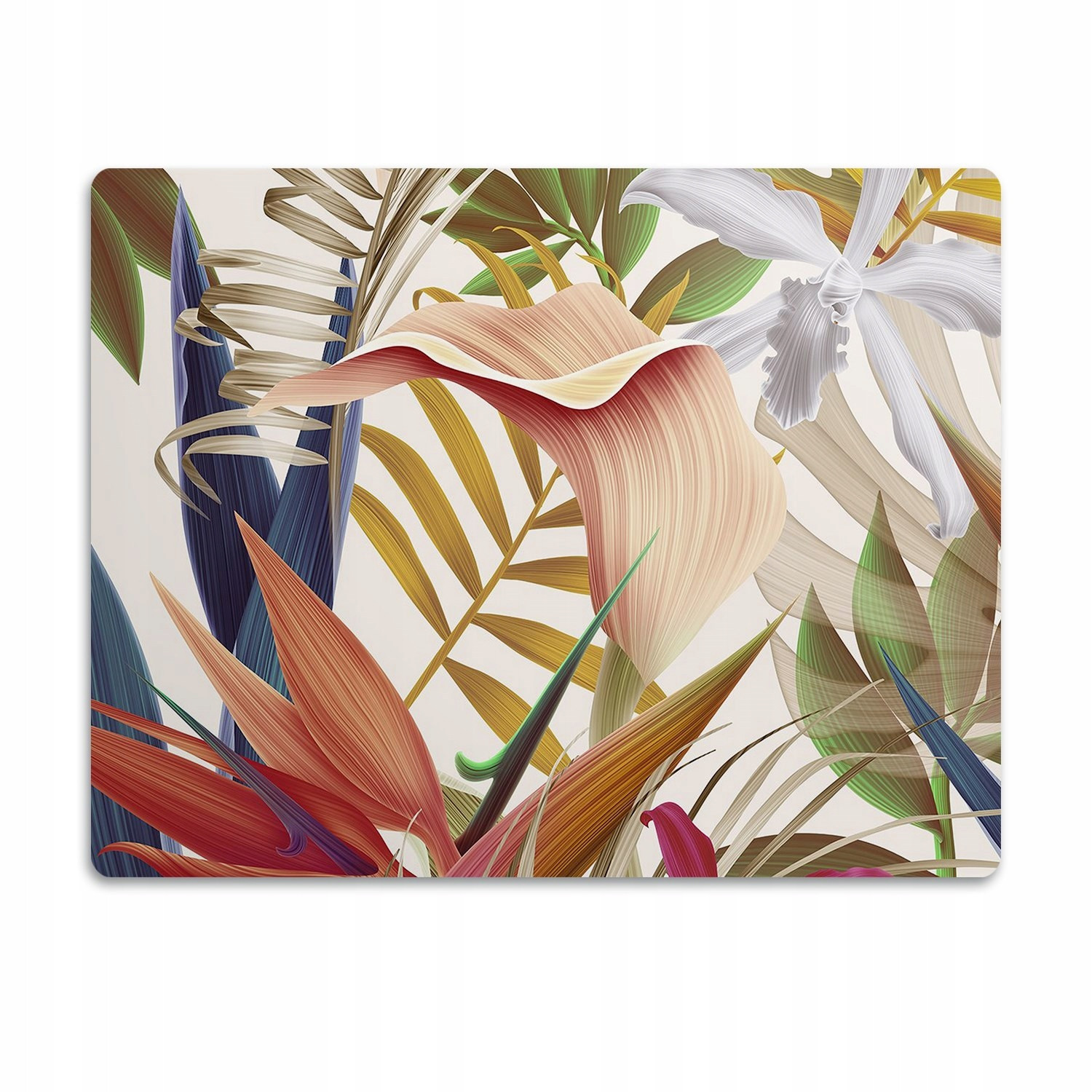 Pod misku podložka pro psa Tropické rostliny 60x40 cm