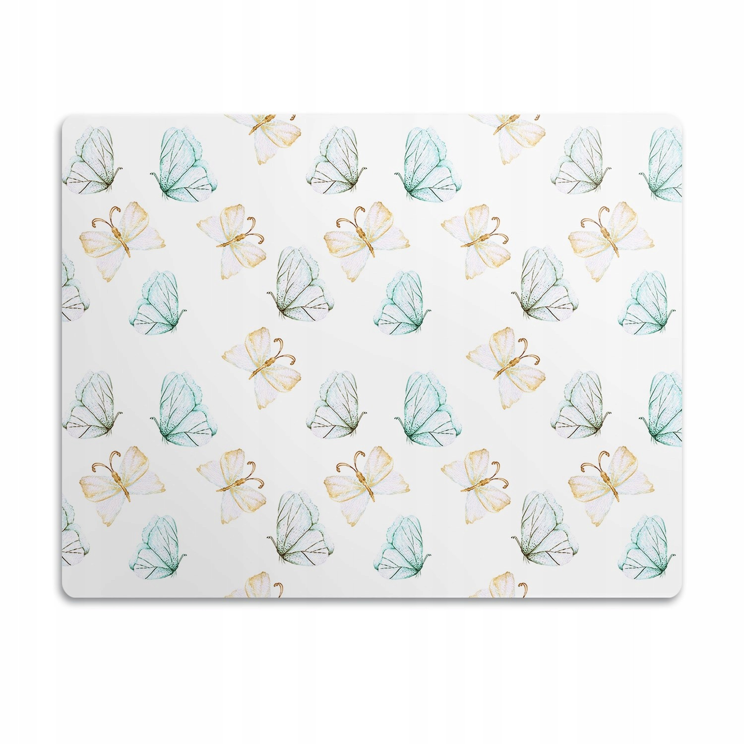 Voděodolná podložka pod misku Motýli barevné 60x40cm