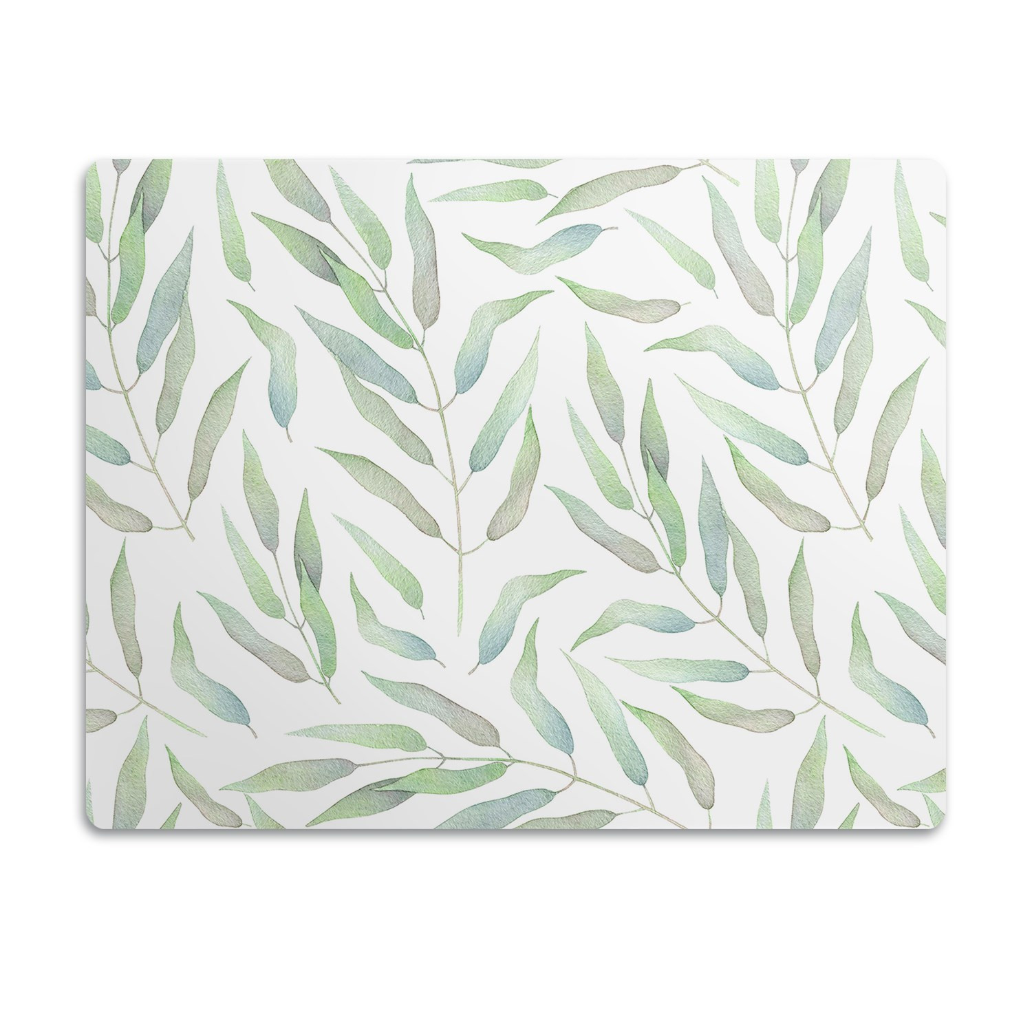 Voděodolná podložka pod misku Jemné listy 60x40