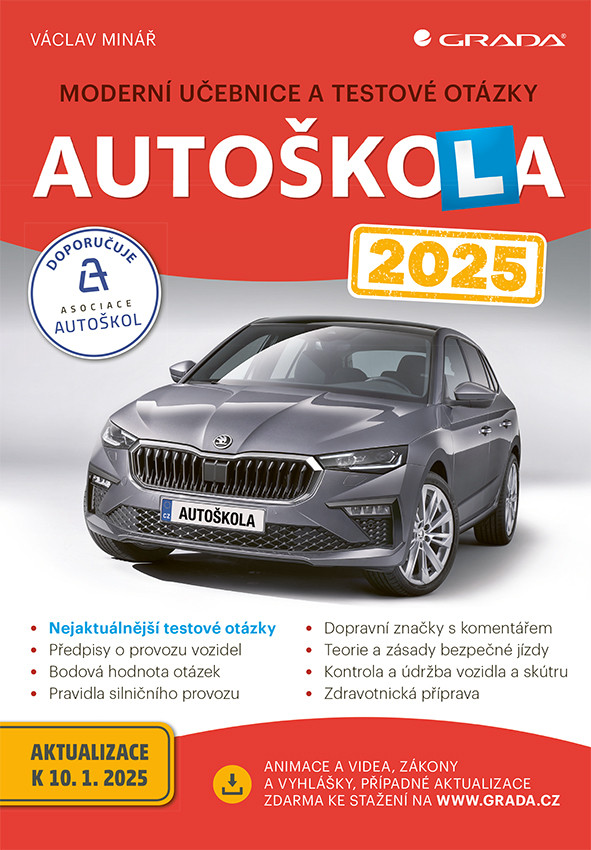 Kniha: Autoškola 2025 od Minář Václav