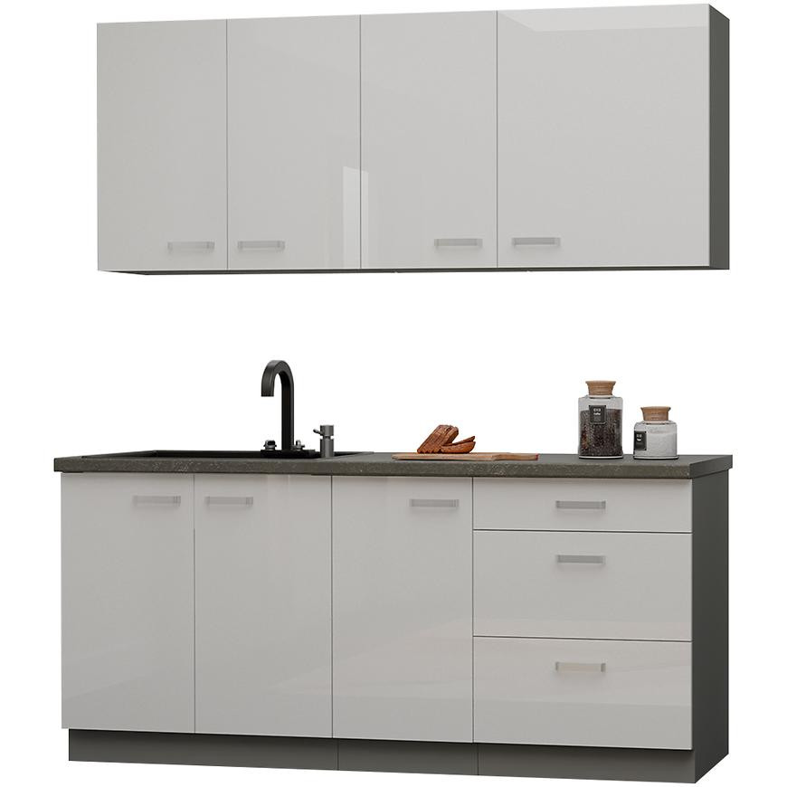 Kuchyňská linka Bianka 180 cm bez pracovní desky