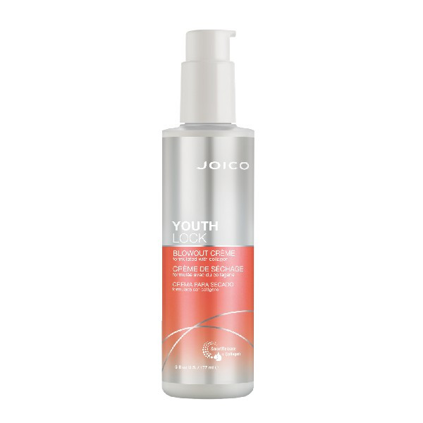 Joico Omlazující krém na foukání vlasů s kolagenem YouthLock (Blowout Cream) 177 ml