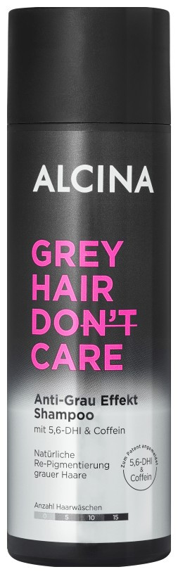 Alcina Šampon pro redukci šedivých vlasů Grey Hair Don`t Care (Shampoo) 200 ml