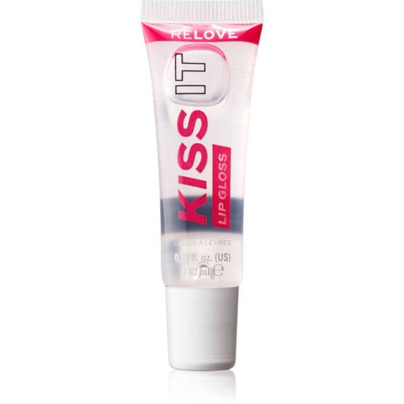 Revolution Relove Kiss It hydratační lesk na rty odstín Sorbet Clear 10 ml