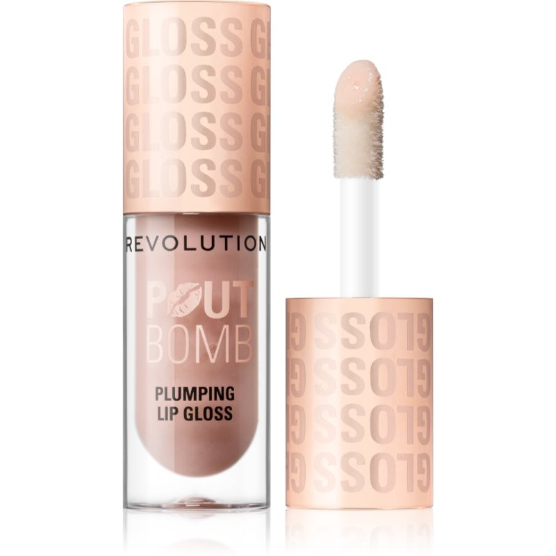 Makeup Revolution Pout Bomb lesk na rty se zvětšujícím efektem odstín 4.6 ml