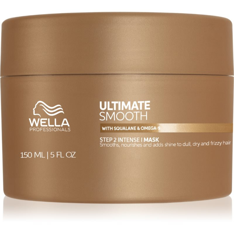 Wella Professionals Ultimate Smooth Mask hydratační a vyživující maska na vlasy 150 ml