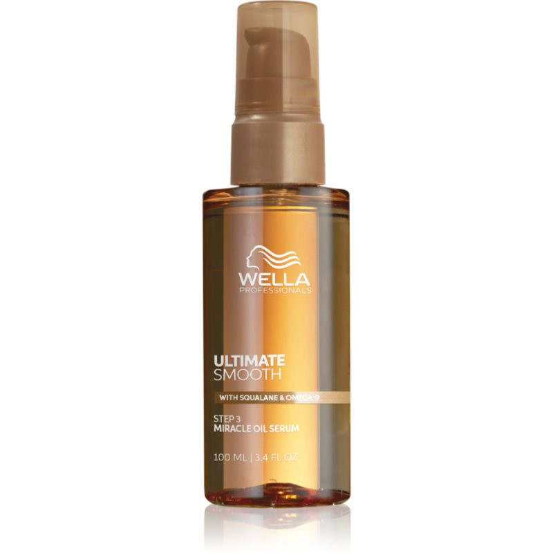 Wella Professionals Ultimate Smooth Oil vyživující olejové sérum na vlasy 100 ml