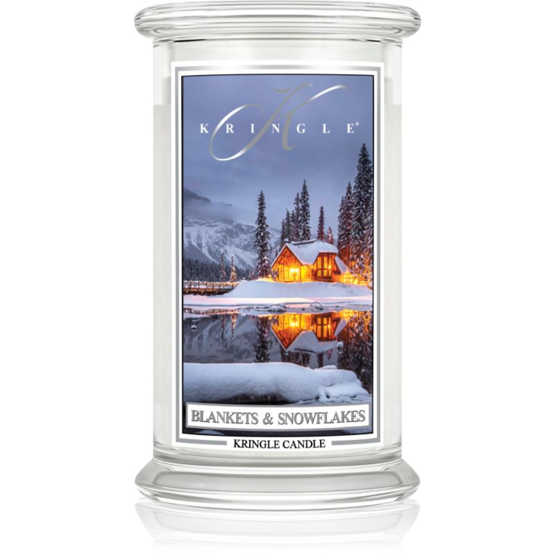 Kringle Candle Blankets & Snowflakes vonná svíčka 624 g