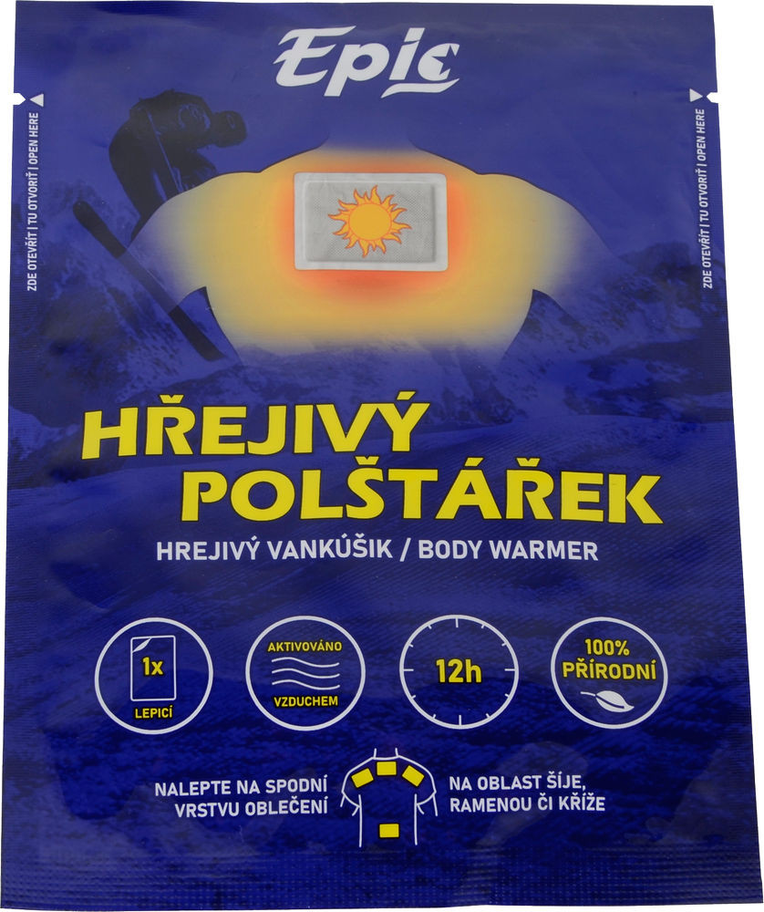Epicstar vložky do bot Hřejivý polštářek na oblečení-lepicí 1ks