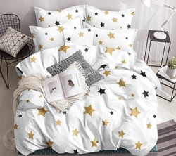 Povlečení Hvězdy zlaté 200 x 220 cm
