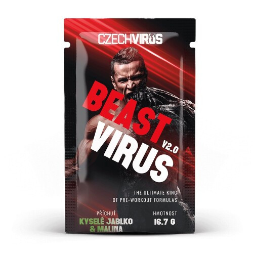 Czech Virus Beast Virus V2.0 16,7 g Kyselé jablko a Malina