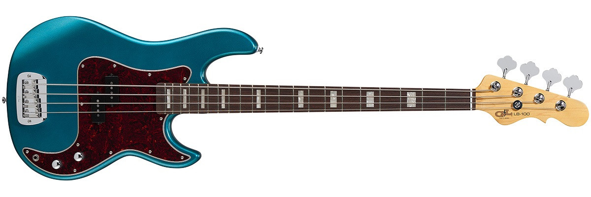 G&L Tribute LB-100 Emerald Blue, RW