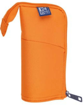 Pouzdro stojící Oxford (oranžové)