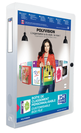 Oxford - Box na spisy Oxford Polyvision A4/4 cm