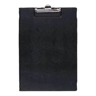 Bantex - Podložka s klipem Bantex A4+, černá.