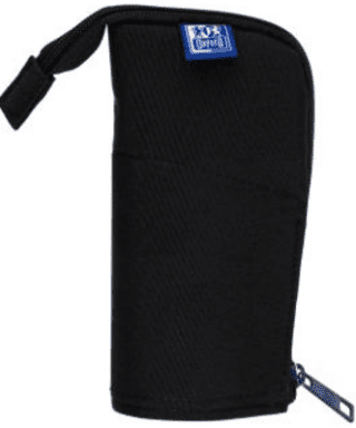 Pouzdro stojící Oxford (černé)