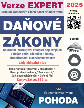 Daňové zákony 2025 Expert - e-kniha