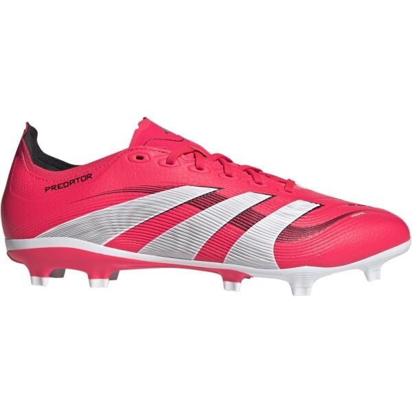adidas PREDATOR LEAGUE FG/MG Pánské kopačky, červená, velikost 45 1/3