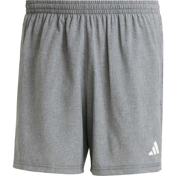 adidas OWN THE RUN SHORTS Pánské běžecké šortky, šedá, velikost