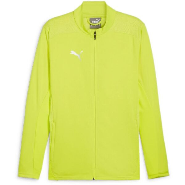 Puma TEAMFINAL TRAINING JACKET Pánská sportovní mikina, světle zelená, velikost