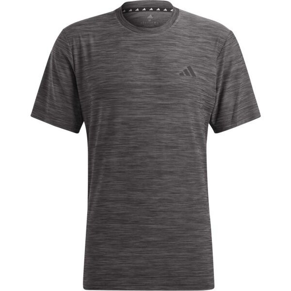 adidas TRAIN ESSENTIALS TEE Pánské sportovní tričko, černá, velikost